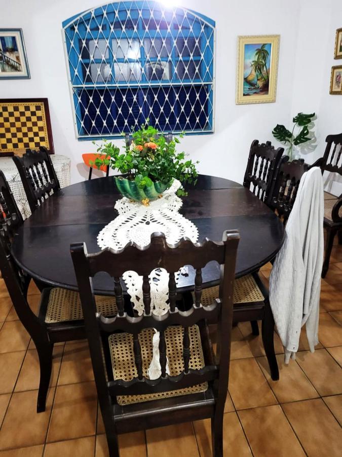 Casa C Churrasq E Wifi, Frente Ao Mar Bertioga Esterno foto