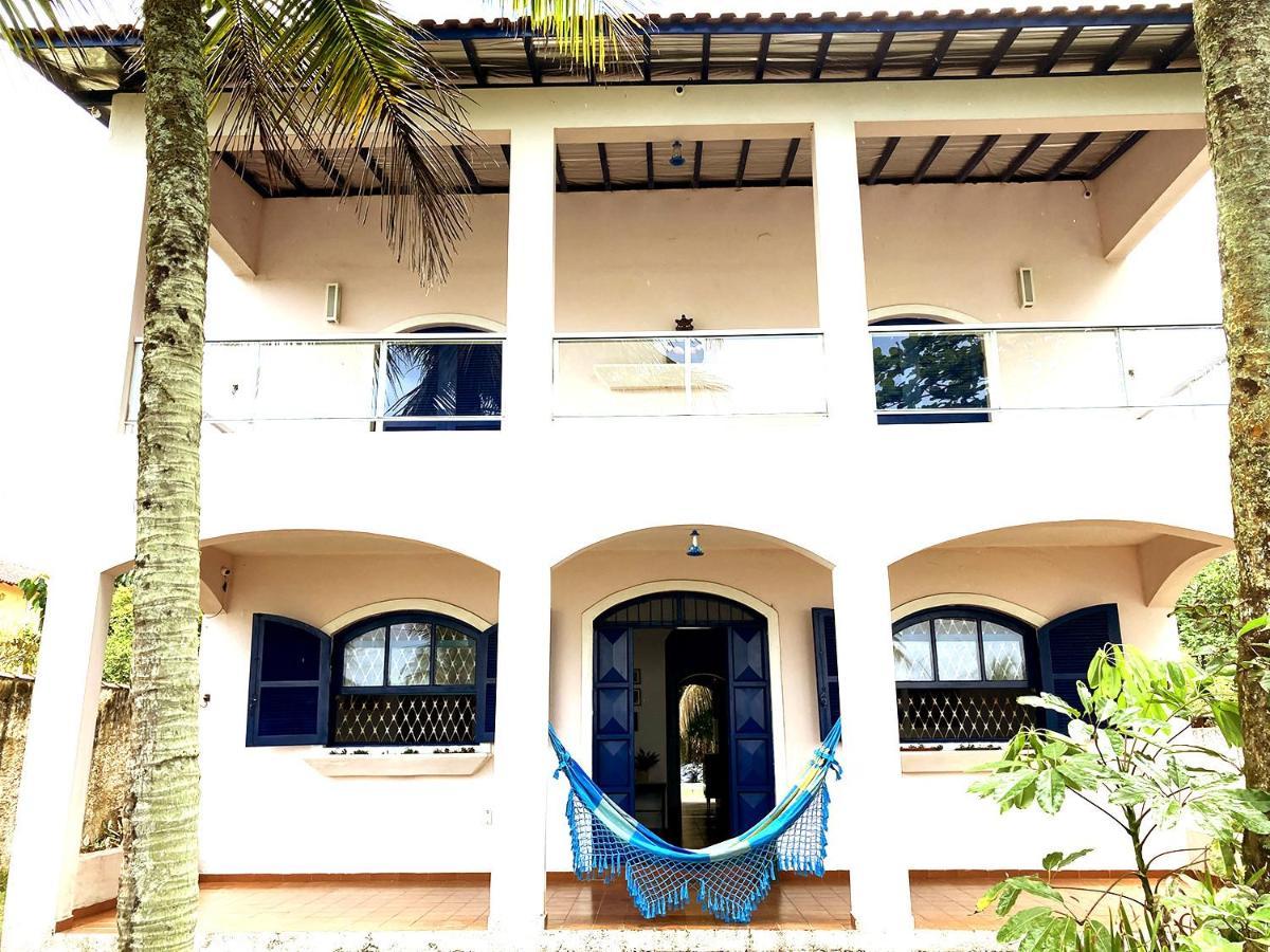 Casa C Churrasq E Wifi, Frente Ao Mar Bertioga Esterno foto