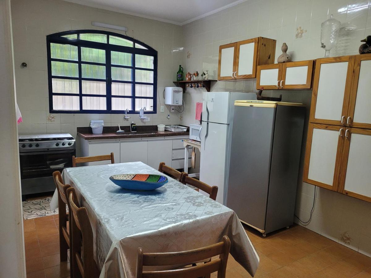 Casa C Churrasq E Wifi, Frente Ao Mar Bertioga Esterno foto